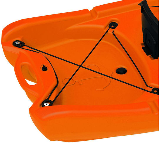 Seaflo Duorum 0201-40014 Plastic Kayak Sea 2 People Red με Κουπιά