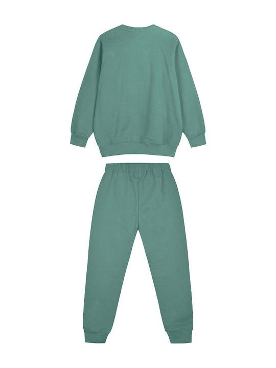 Energiers Kids Sweatpants Set Green 2pcs 12-123083-0