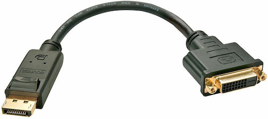 Lindy Convertor DisplayPort masculin în DVI-D feminin 1buc 41004