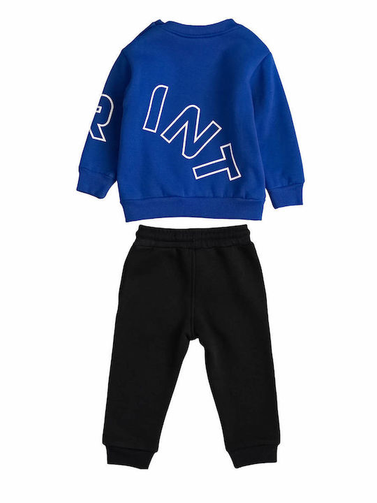 Sprint Kids Sweatpants Set Blue 2pcs