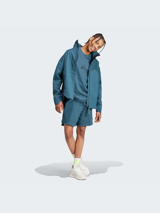 MYSHELTER RAIN.RDY Спортно мъжко яке Тюркоазен