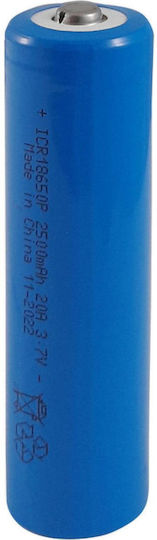 KAL Electronics Rechargable Battery 18650 Li-ion 2500mAh 3.7V 1pcs