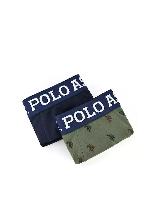 U.S. Polo Assn. Herren Boxershorts Mehrfarbig 2Packung