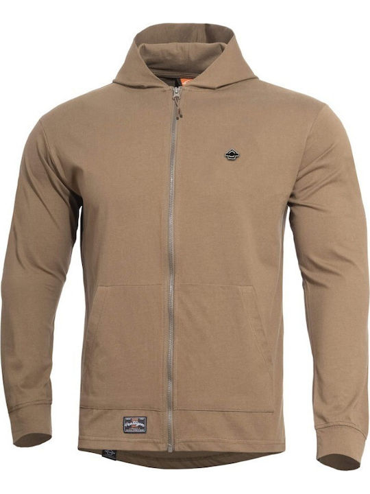 Pentagon Agis Ring Spun Sweater Hunting Cardigan Beige