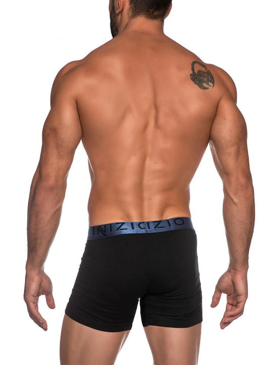 Ανδρικά Μποξεράκια Μαύρο/Μπλε 2Pack