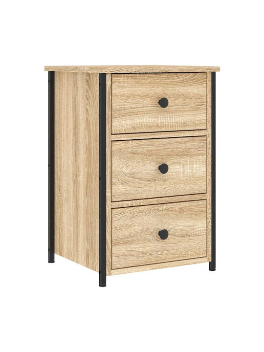 Wooden Bedside Table 40x36x60cm