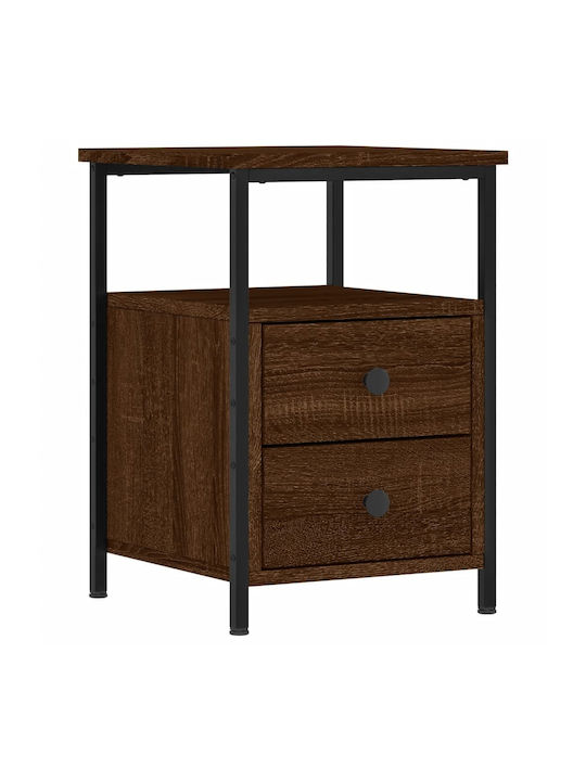 Wooden Bedside Table 34x35.5x50cm