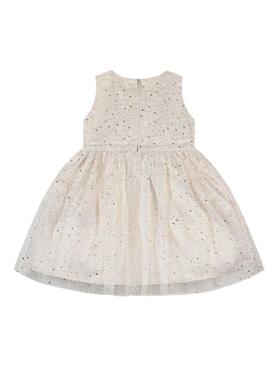 Energiers Kids Dress Sleeveless Ecru