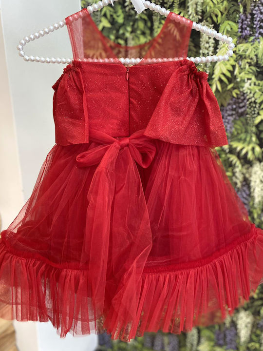 Extan Bebe Kids Dress Red