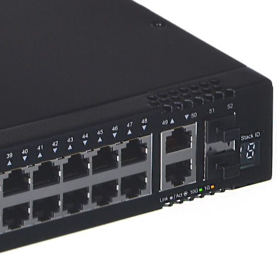 D-Link DGS-1520-52/E v1 Managed L3 Switch με 48 Θύρες Gigabit (1Gbps) Ethernet και 2 SFP Θύρες