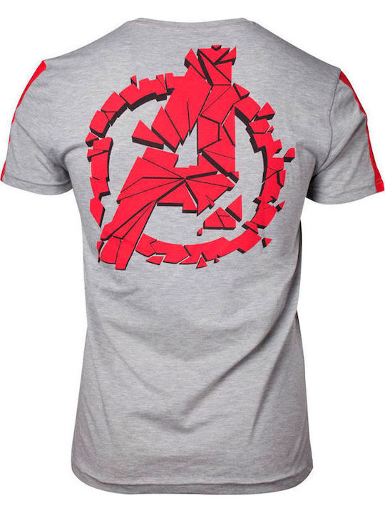 Difuzed Marvel Avengers Become A Legend T-shirt Gray Baumwolle Difuzed Marvel Avengers Become A Legend T-shirt Gray Baumwolle