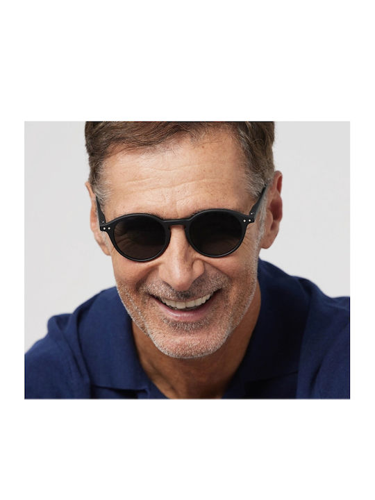 Izipizi D Sun Unisex Sonnenbrille mit Kunststoff Gestell Black