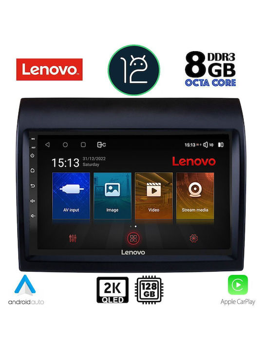 Lenovo Sistem Audio Auto pentru Peugeot Boxer Fiat Ducato Citroen Pulover 2006-2021 (Bluetooth/USB/AUX/WiFi/GPS/Apple-Carplay) cu Ecran Tactil 9"