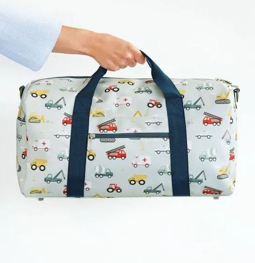 A Little Lovely Company Weekend Bag Σακ Βουαγιάζ 26lt Vehicles Υφασμάτινο Μ46xΠ22.5xΥ25εκ.