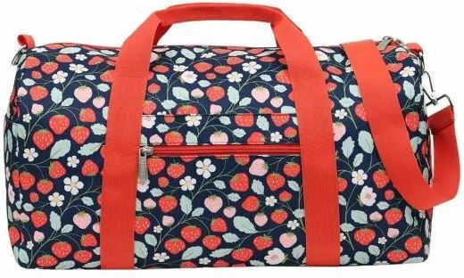A Little Lovely Company Weekend Bag Сак Вояж 26лт Ягоди Текстилен Д46xШ22.5xВ25см.
