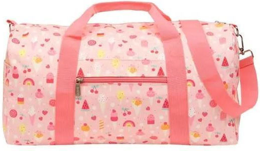 A Little Lovely Company Weekend Bag Sack Voyage 26lt Ice Creams Fabric L46xW22.5xH25cm