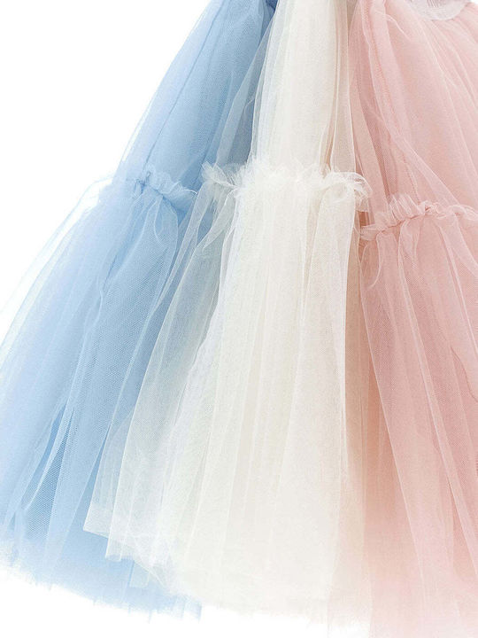 Kids' Tulle Tutu Skirt White