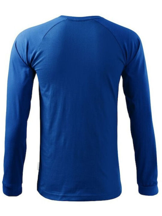 Rimeck Men's Long Sleeve Promotional Blouse Blue