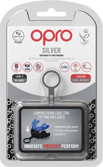 Opro 102502 Schutz Mundschutz Junior Blau mit Etui