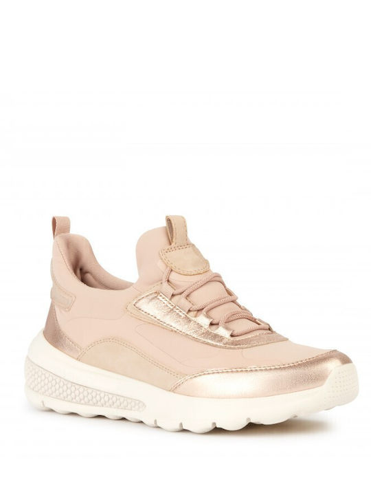 Geox Spherica Actif Damen Sneakers Beige