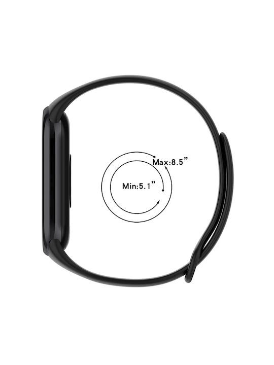 Sonique Λουράκι Σιλικόνης με Pin Λιλά (Xiaomi Mi Band 8 / Μι Band 9)