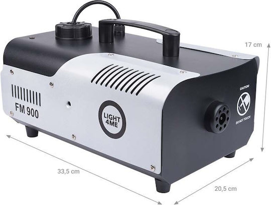 Light4me Μηχανή Καπνού 900W με Ενσύρματο / Ασύρματο Χειριστήριο