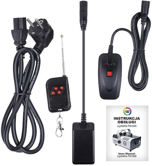 Light4me Μηχανή Καπνού 900W με Ενσύρματο / Ασύρματο Χειριστήριο