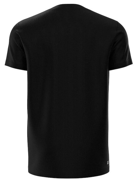 Bidi Badu Herren Sport T-Shirt Kurzarm Schwarz