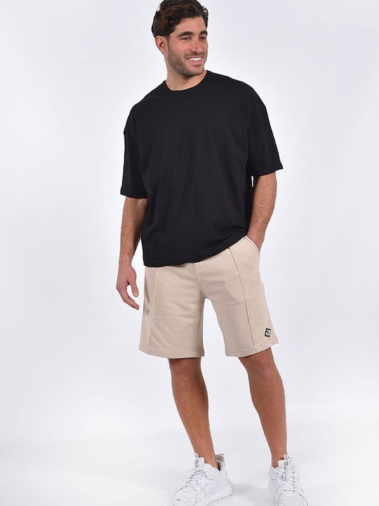 Clever Men's Short Sleeve T-shirt Black