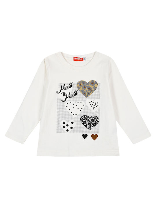 Energiers Kids Blouse Long Sleeve Ecru