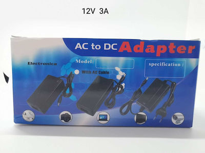 LED Power Supply 36W 12V 3A