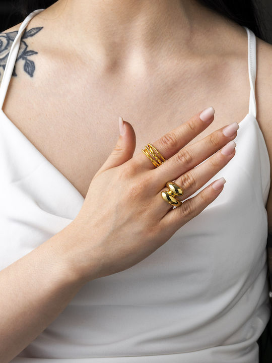 George Art Jewels Inele Pentru Femei din Argint Placate cu Aur George Art Jewels Inele Pentru Femei din Argint Placate cu Aur