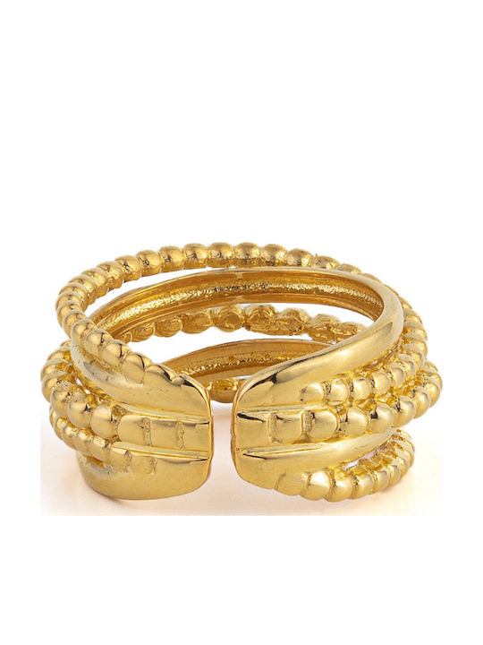 George Art Jewels Femeie Inel din Argint Placat cu aur
