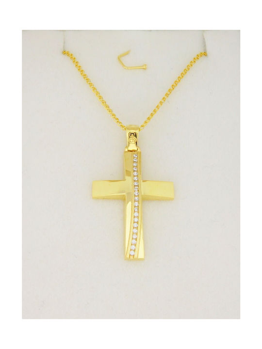 Papadopoulos Gold Women's Gold Cross 14K