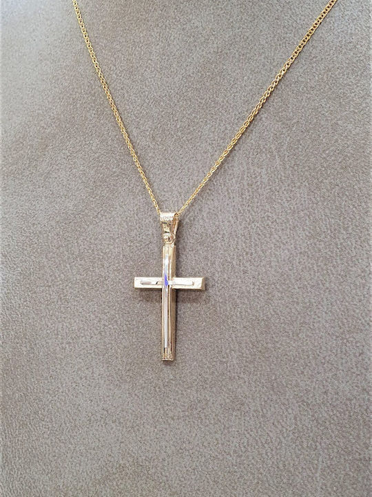 Papadopoulos Gold Men's Gold Cross 14K