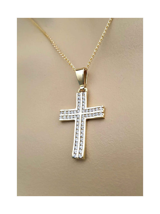 Papadopoulos Gold Women's Gold Cross 14K