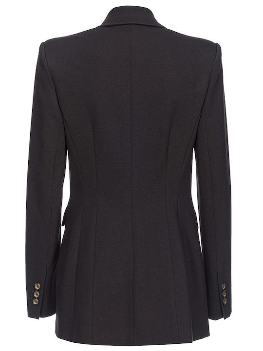 Pinko Long Women's Blazer Black