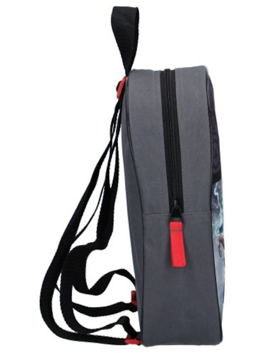 Marvel School Bag Backpack Kindergarten Gray