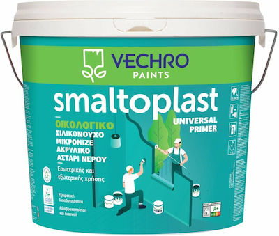 Vechro Smaltoplast Universal Primer Οικολογικό Μικρονιζέ Ακρυλικό Αστάρι Νερού Διάφανο Suitable for Plasterboard 3lt