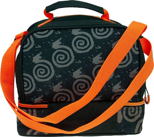 Gim Naruto Kids' Lunch Bag Handbag 4.5L Orange 21x15x15cm