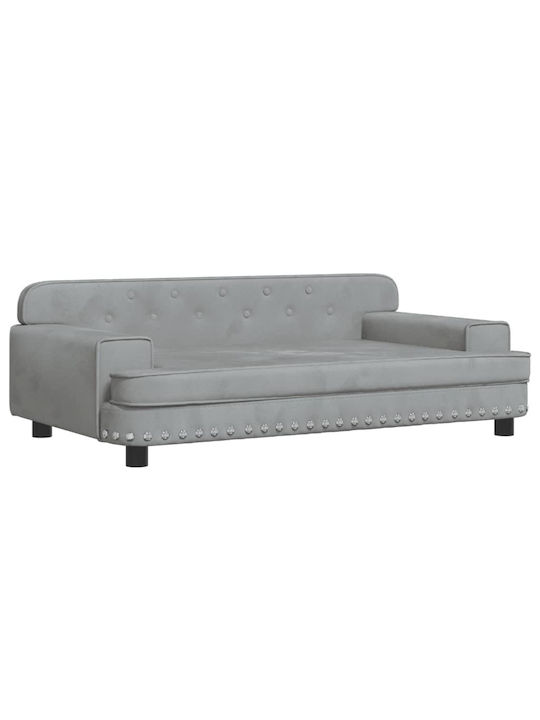 vidaXL Sofa Dog Bed Gray 90x53cm.