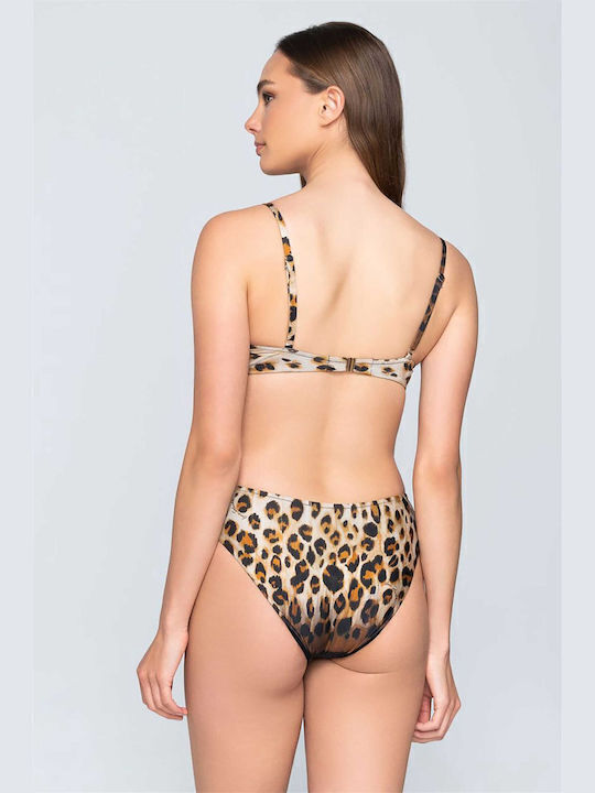 Set Bikini Τριγωνάκι Animal Print