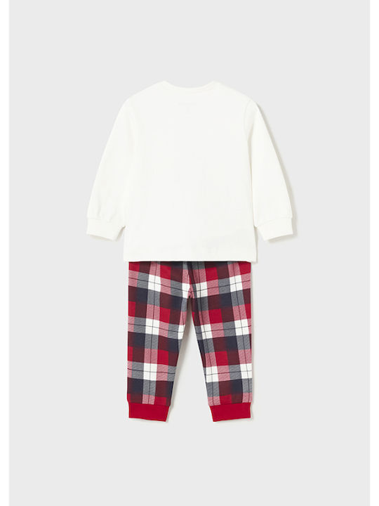 Mayoral Set Top & Bottom Kids Pyjamas Ecru