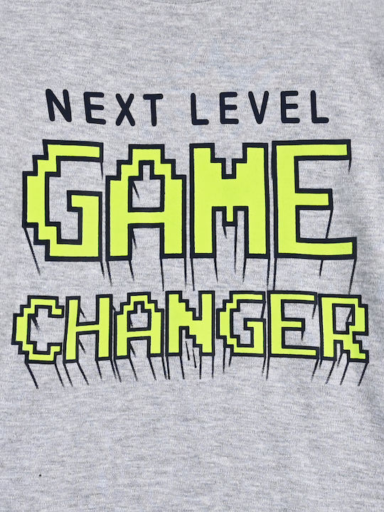 Energiers Kids' Pajamas Winter Charcoal