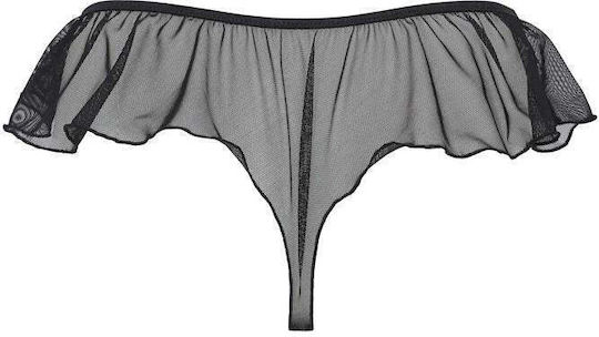 Passion Frauen Sexy Zeichenfolge Schwarz