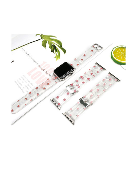 Jiyou Muster 04 Armband Silikon Mehrfarbig (38/42mm)