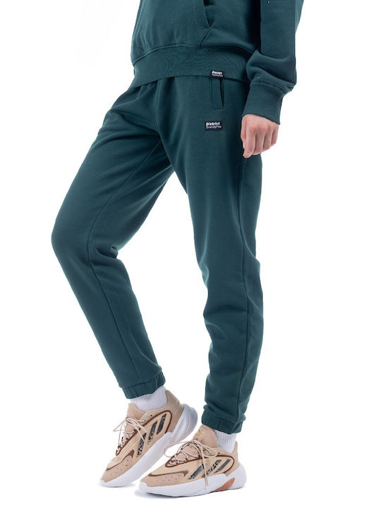 District75 Pantaloni de trening pentru femei Verde