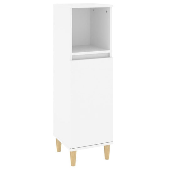vidaXL Bathroom Cabinet L80xW33xH60cm White