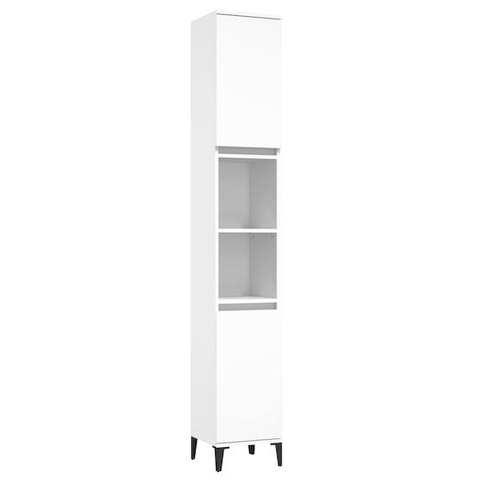 vidaXL Cabinet de baie L58xA33xÎ60cm Alb