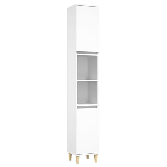 vidaXL Ντουλάπι Μπάνιου 58x33x60cm Λευκό